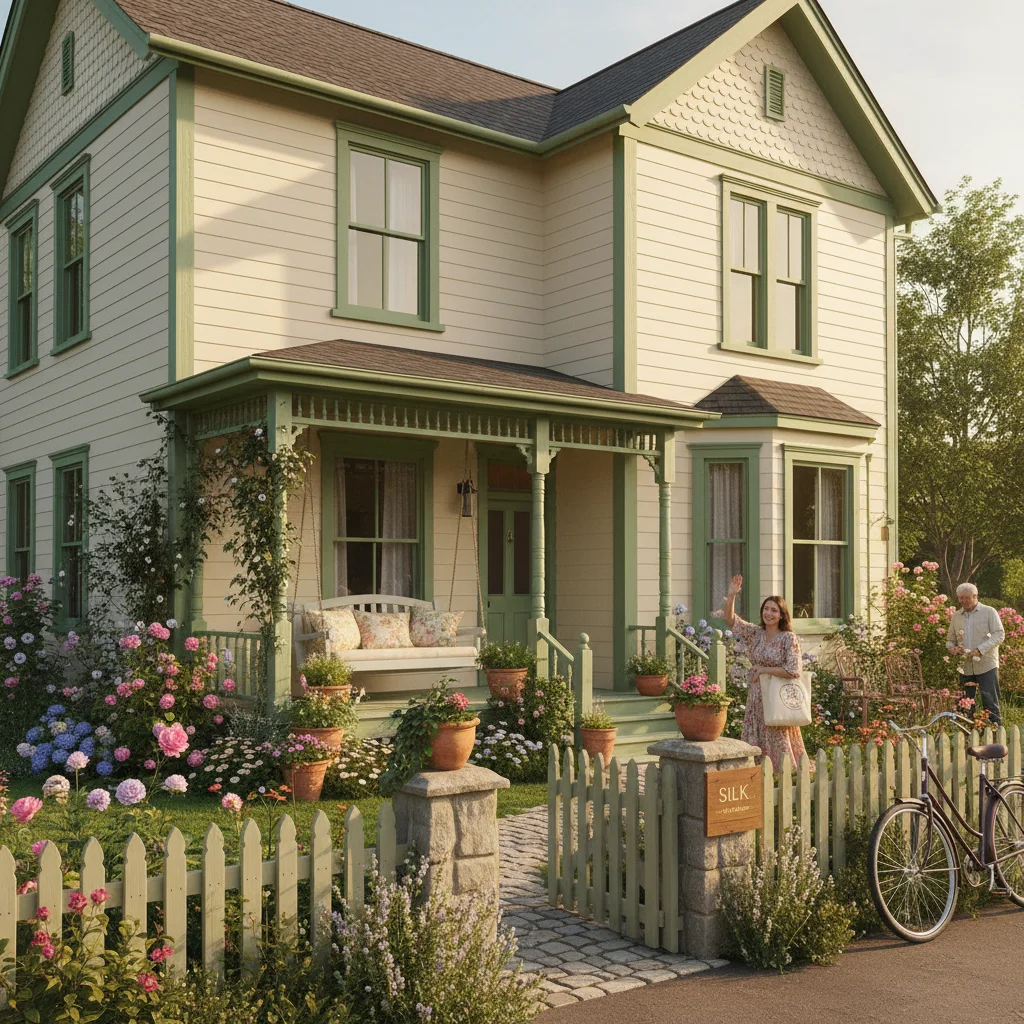 Charming Victorian SILK Home pickup location