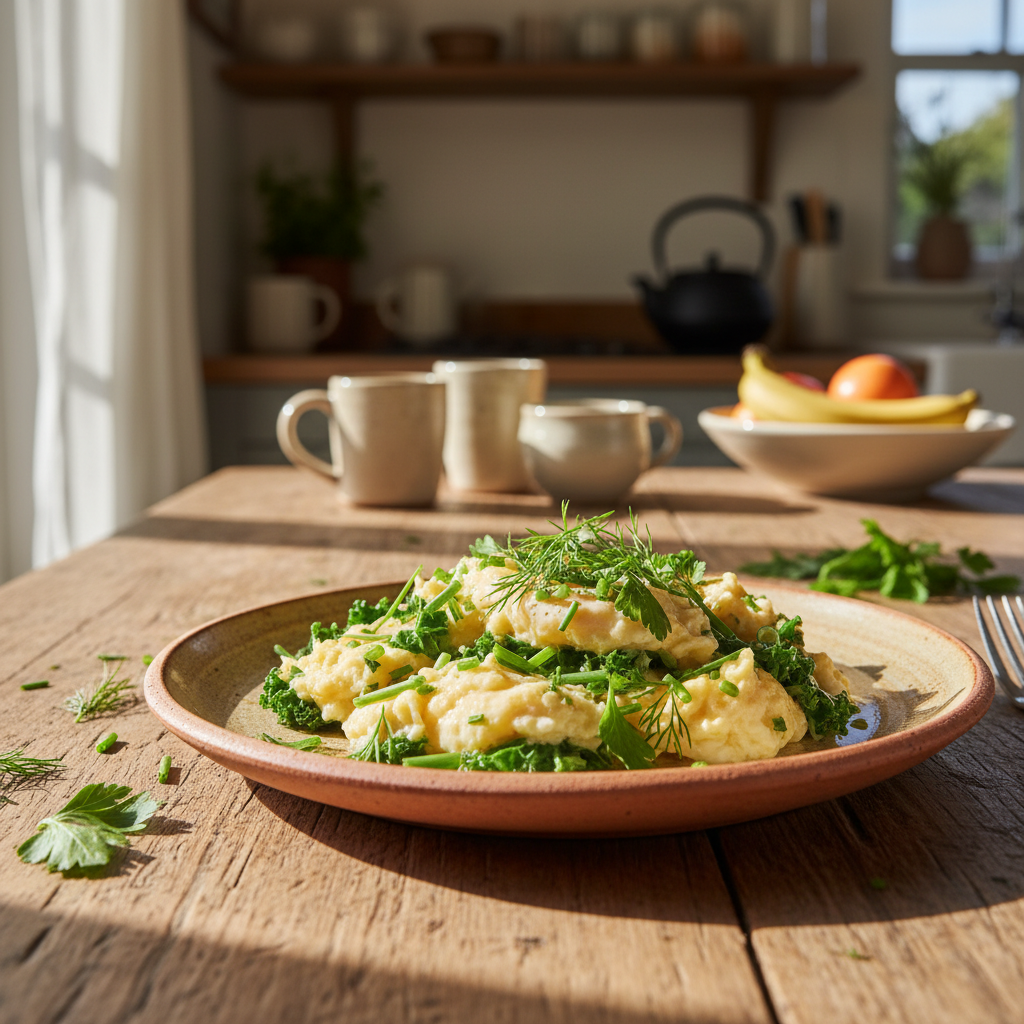 Ramp and Herb Scramble