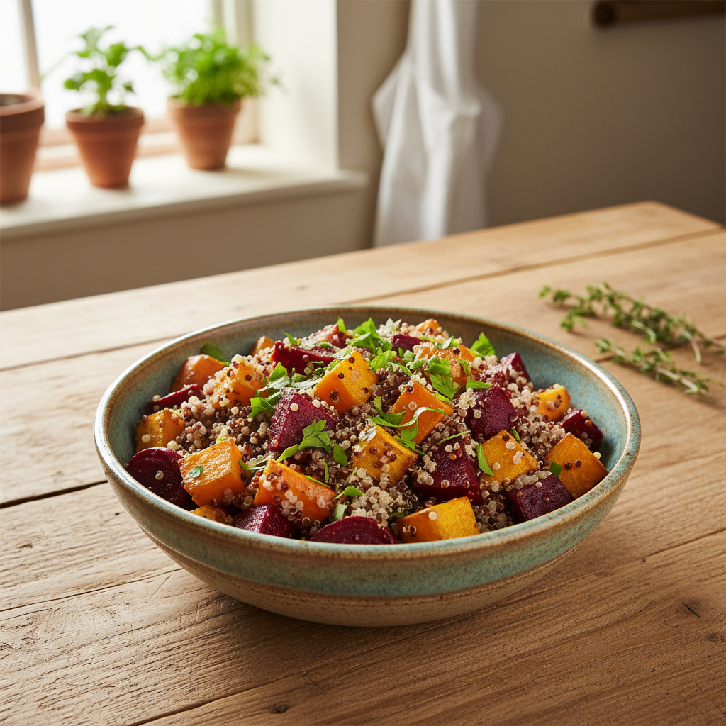 Roasted Root Vegetable Bowl