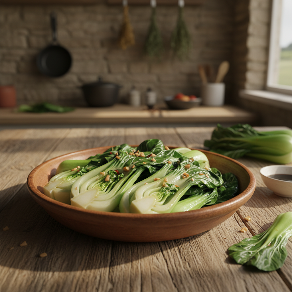 Garlic Bok Choy